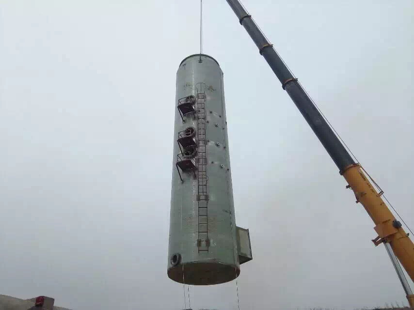 玻璃钢除尘脱硫塔